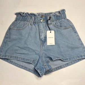 forever 21 paper bag shorts